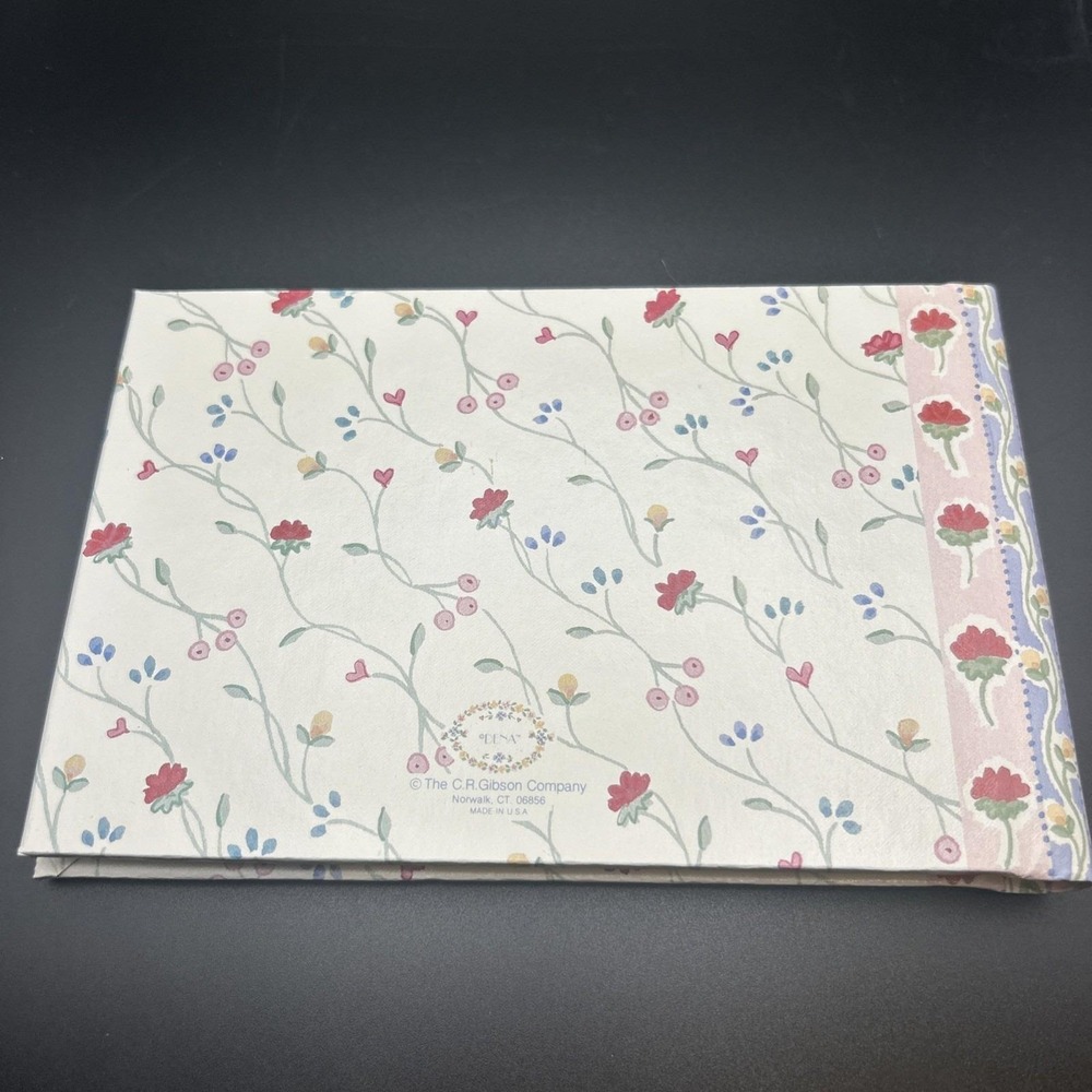 VTG C.R. Gibbson Grandmother's Pride & Joy Photo Album 4X6 Pics New Cottagecore - Picture 5 of 9